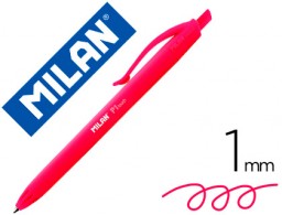 Bolígrafo Milan P1 Touch tinta roja